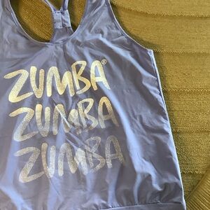 Zumba Fitness Purple Crop Top